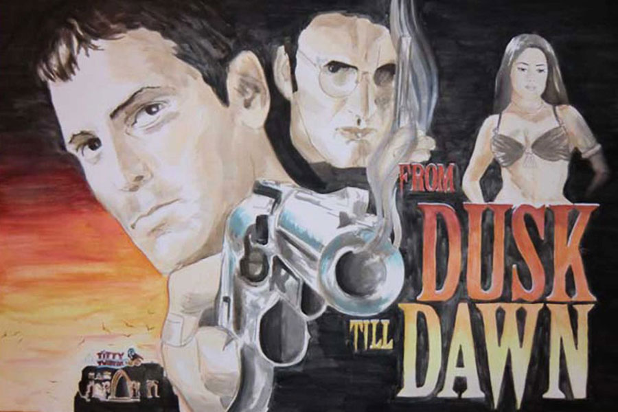 Kinoplakat FROM DUSK TILL DAWN