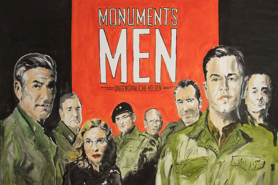 Kinoplakat MONUMENTS MEN