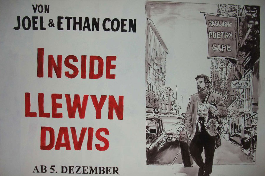 Kinoplakat INSIDE LLEWYN DAVIS