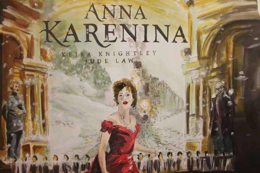 Kinoplakat ANNA KARENINA